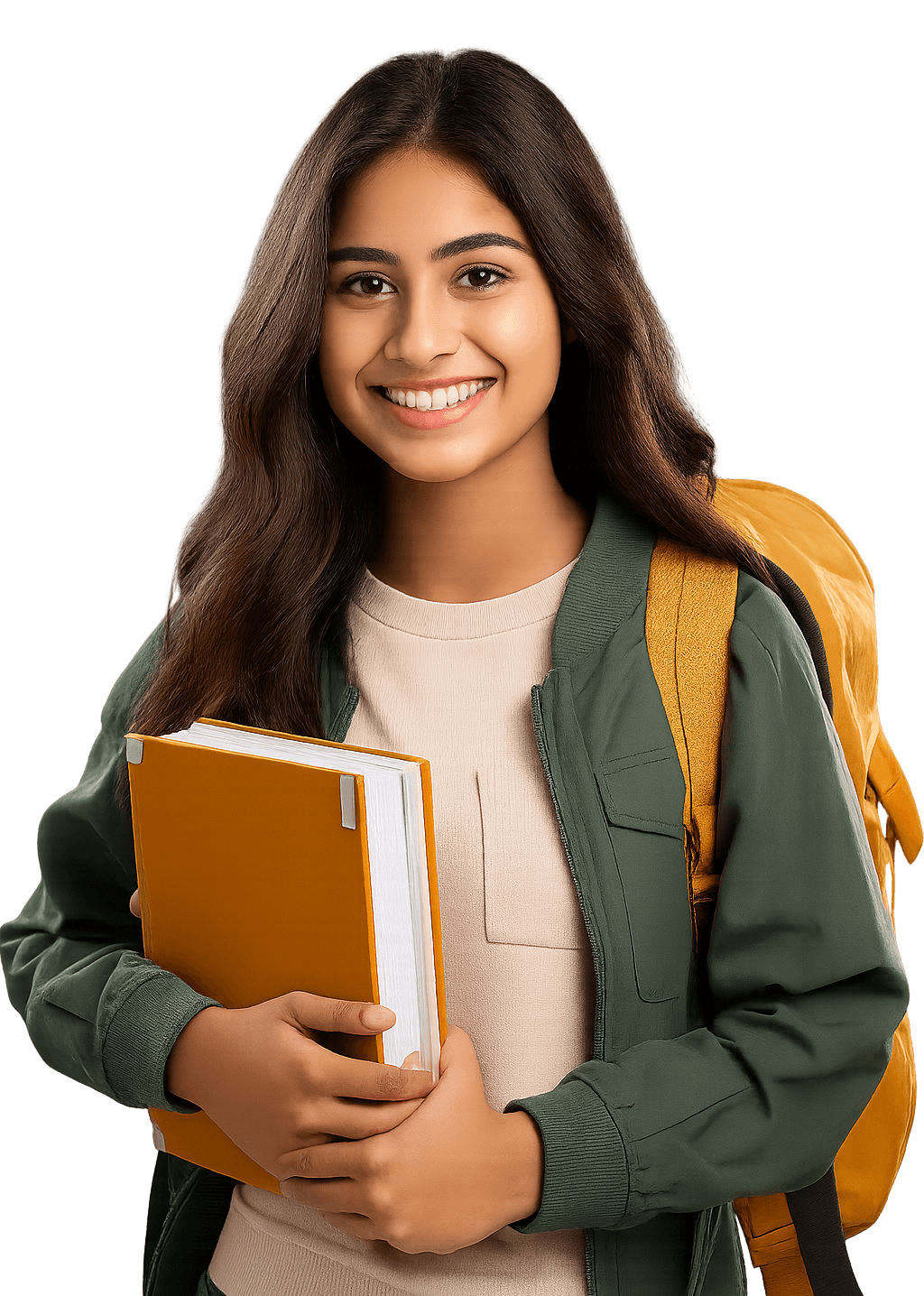 Student at iiSWEAR with books